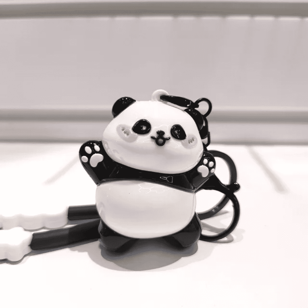 Adorable Panda Charm Keychain - Image 12