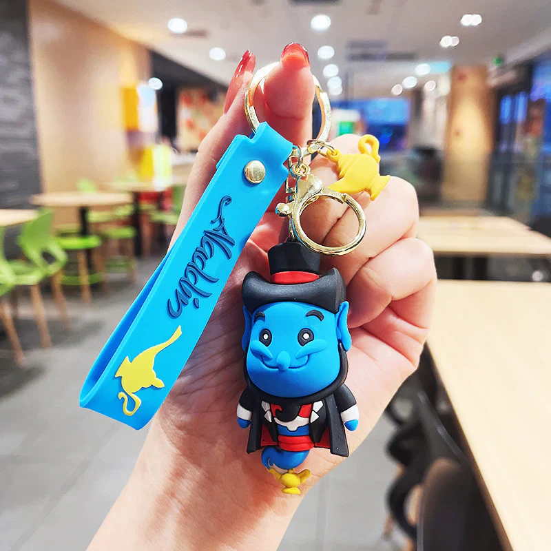Aladdin 3D Keychains with Hook and Strap - Image 13