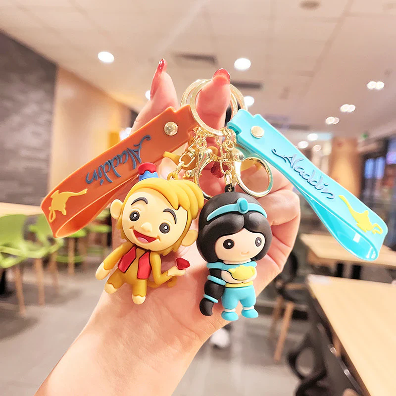 Aladdin 3D Keychains with Hook and Strap - Image 6