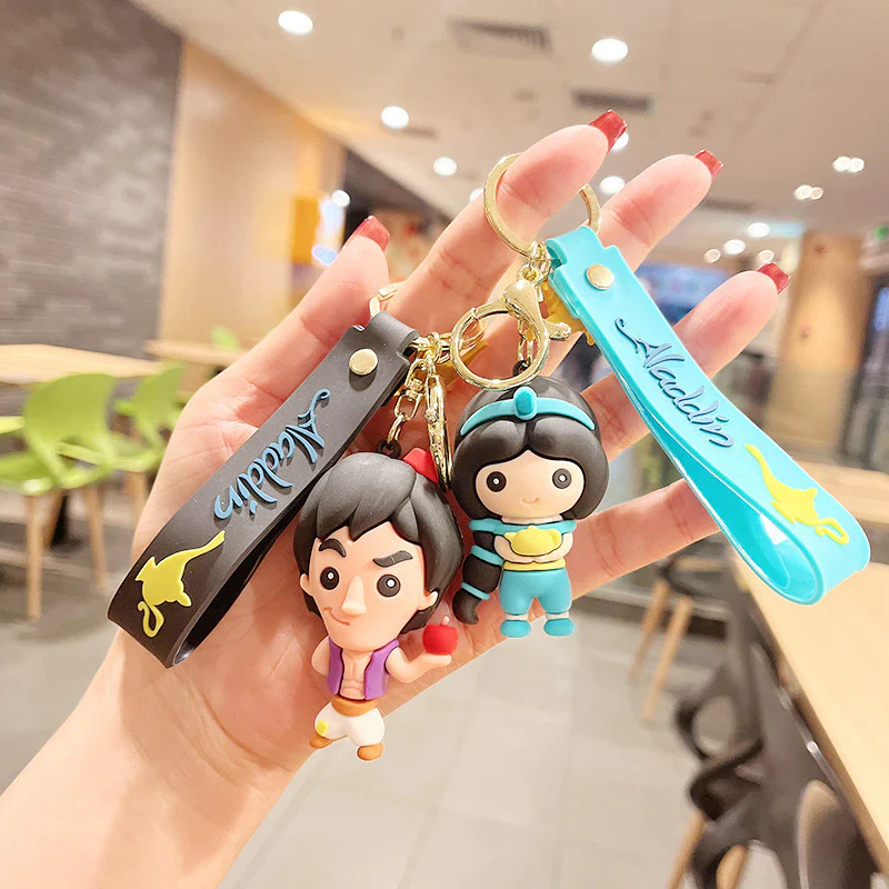 Aladdin 3D Keychains with Hook and Strap - Image 7