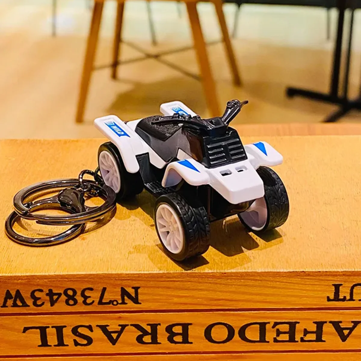 All-Terrain Vehicle (ATV) Quad Bike Toy Keychain - Image 2