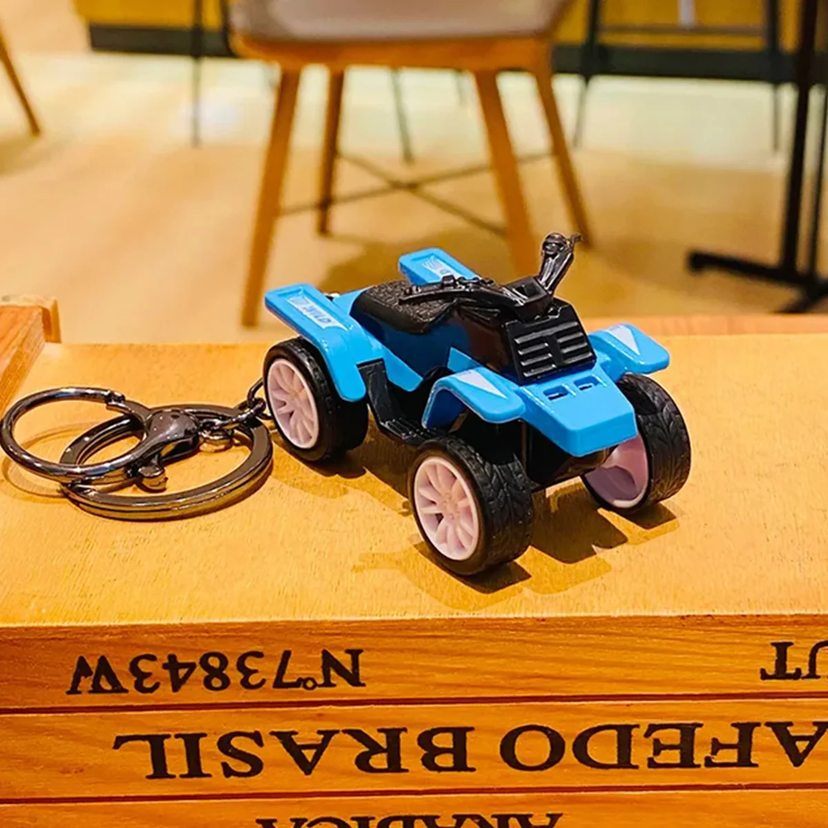 All-Terrain Vehicle (ATV) Quad Bike Toy Keychain - Image 4