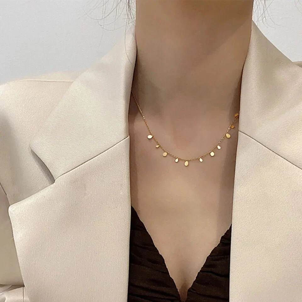Amelia Gold Necklace - Image 9