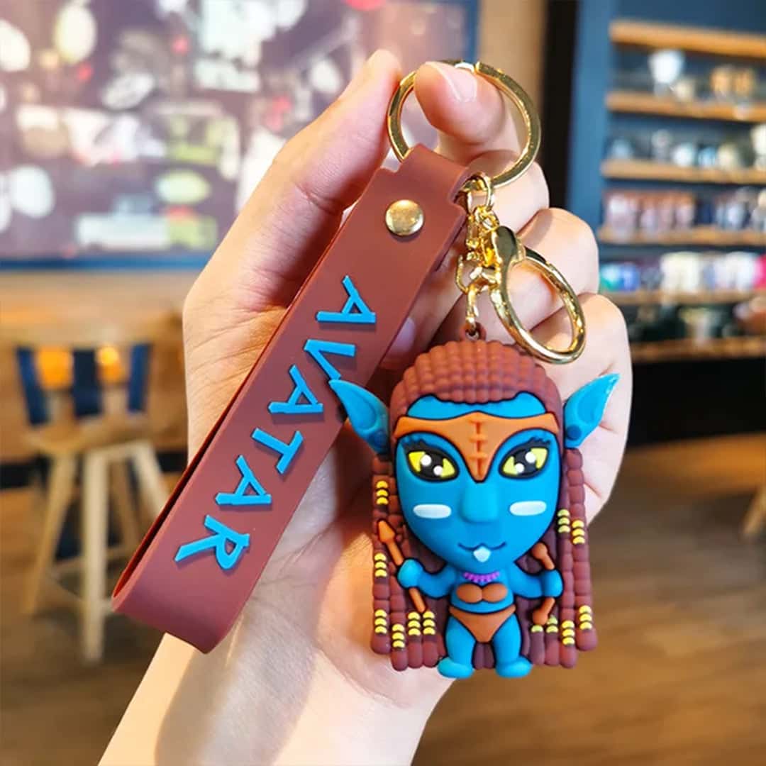 Avatar-The Way of Water Rubber Keychain with Strap - Image 2