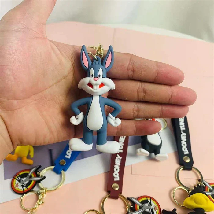 Bugs Bunny Looney Toons 3D Keychain - Image 3