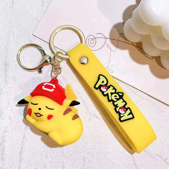 Cute & Adorable Sleeping Baby Pokémon Keychain with Bag Strap - Image 10