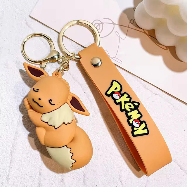 Cute & Adorable Sleeping Baby Pokémon Keychain with Bag Strap - Image 13