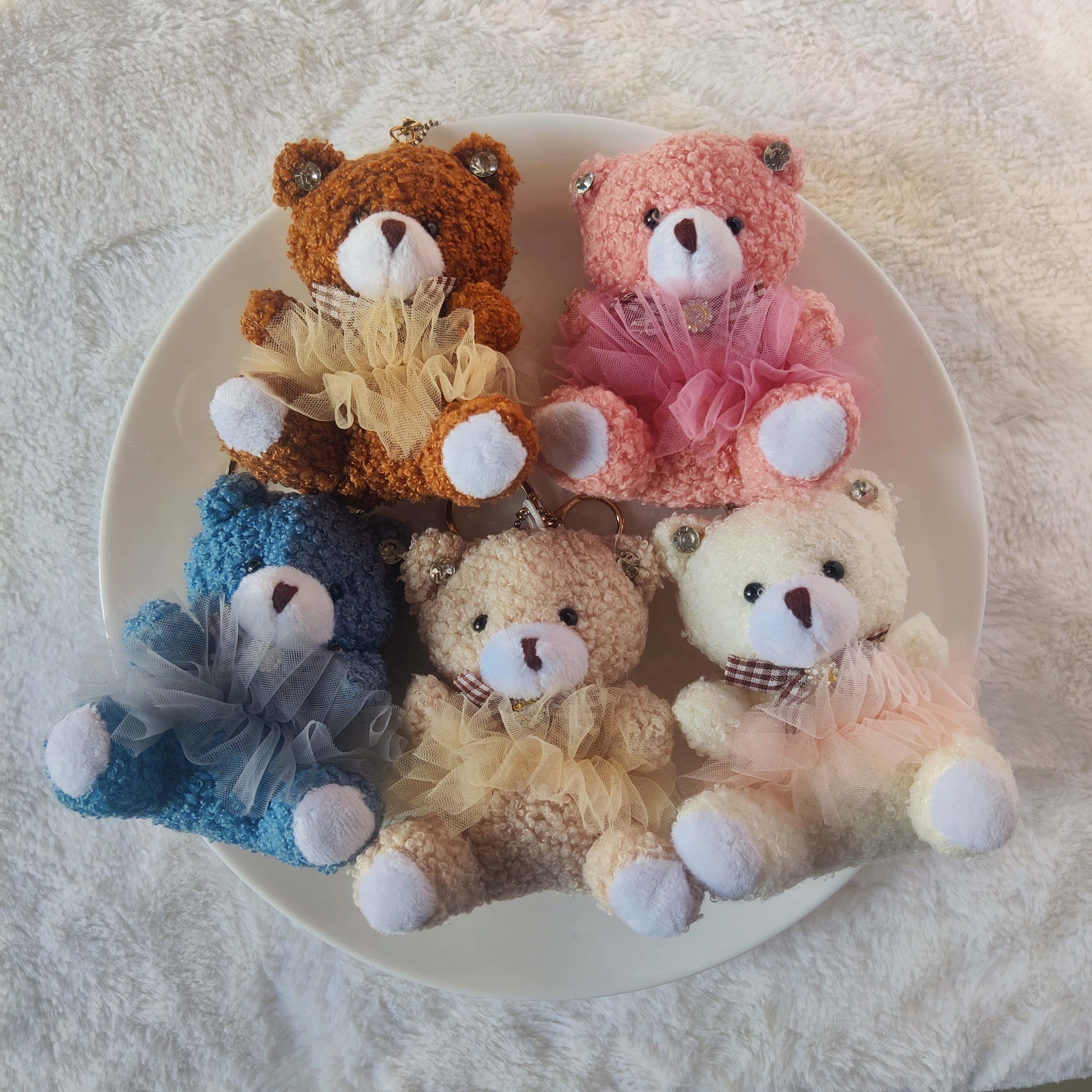 Cute and Cuddly Teddy Bear Keychain