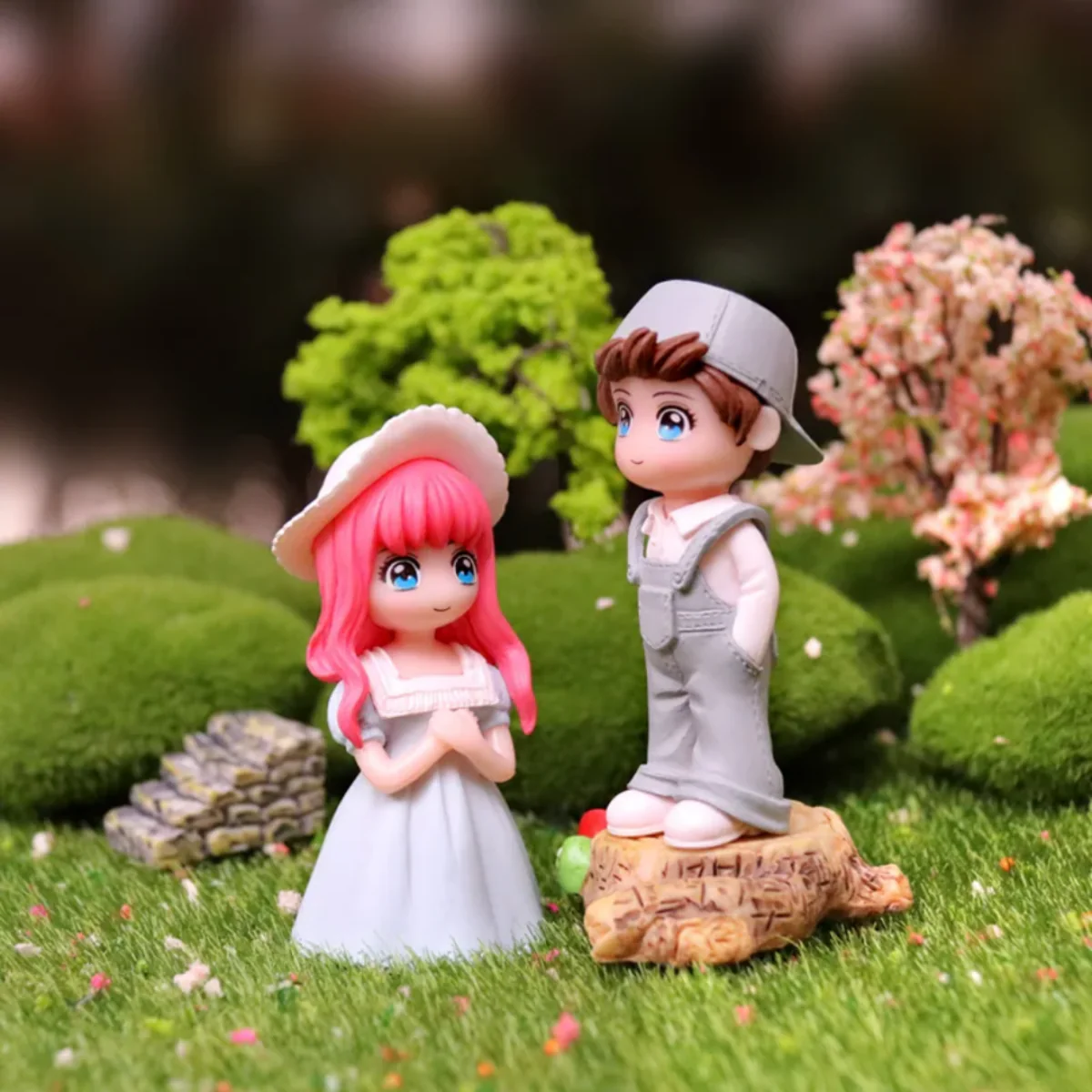 Cute Couple Mini Doll Keychains (SET OF 2) - Image 10