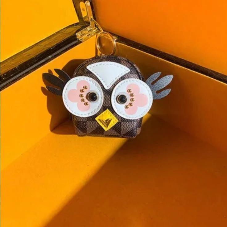 Cute Owl Backpack Wallet Keychain | Owl Coin Pouch - Image 5