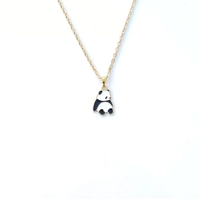 Cute Panda Charm Necklace - Image 3