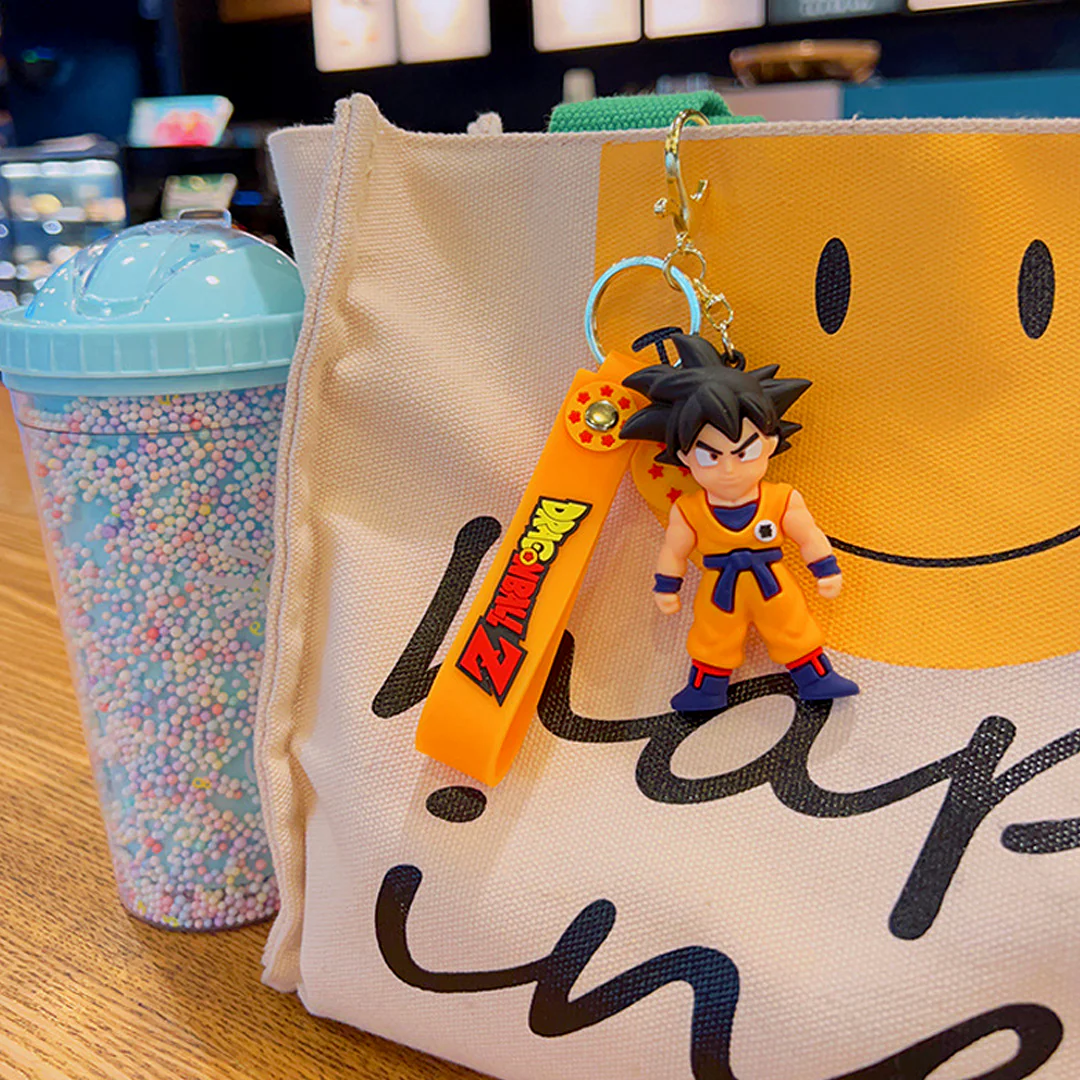Dragon Ball Z - Goku 3D Keychain with Wrist Strap and Charm - Image 4