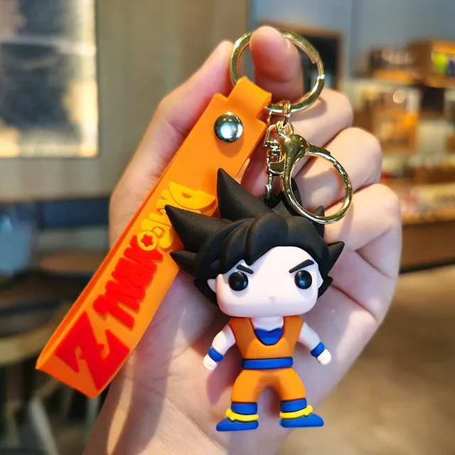 Goku Dragon Ball-Z Anime Character 3D Rubber Keychain - Image 6