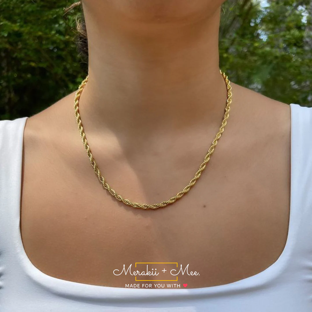 Gold Twisted Chain - Image 4