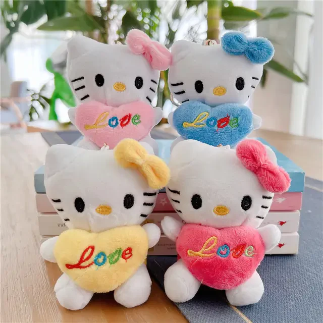 Hello Kitty Plush Soft Toy Cute Keychain - Image 2
