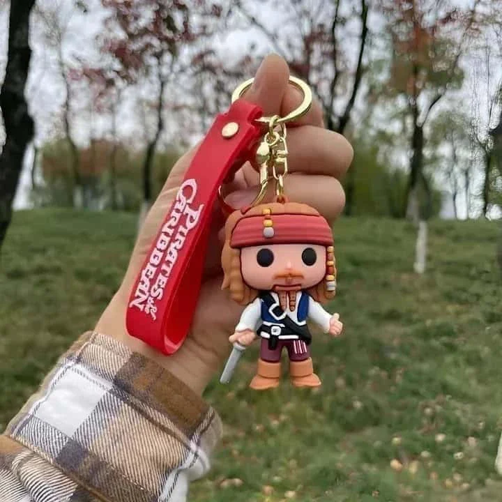 Jack Sparrow-Pirates of the Caribbean Keychain - Image 10