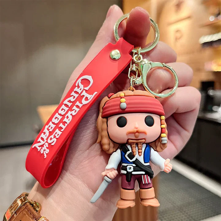 Jack Sparrow-Pirates of the Caribbean Keychain - Image 4