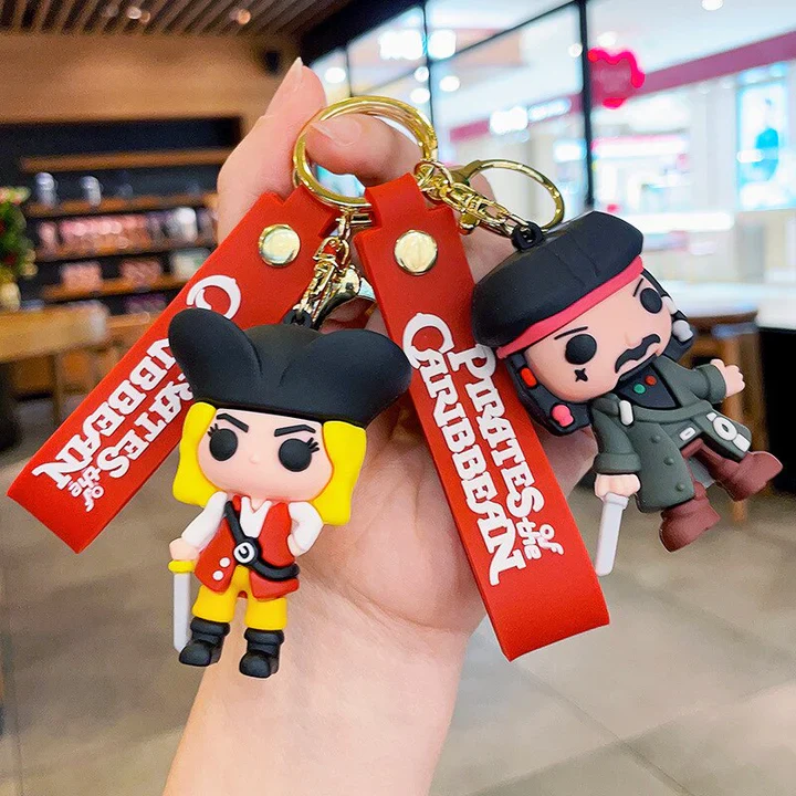 Jack Sparrow-Pirates of the Caribbean Keychain - Image 7