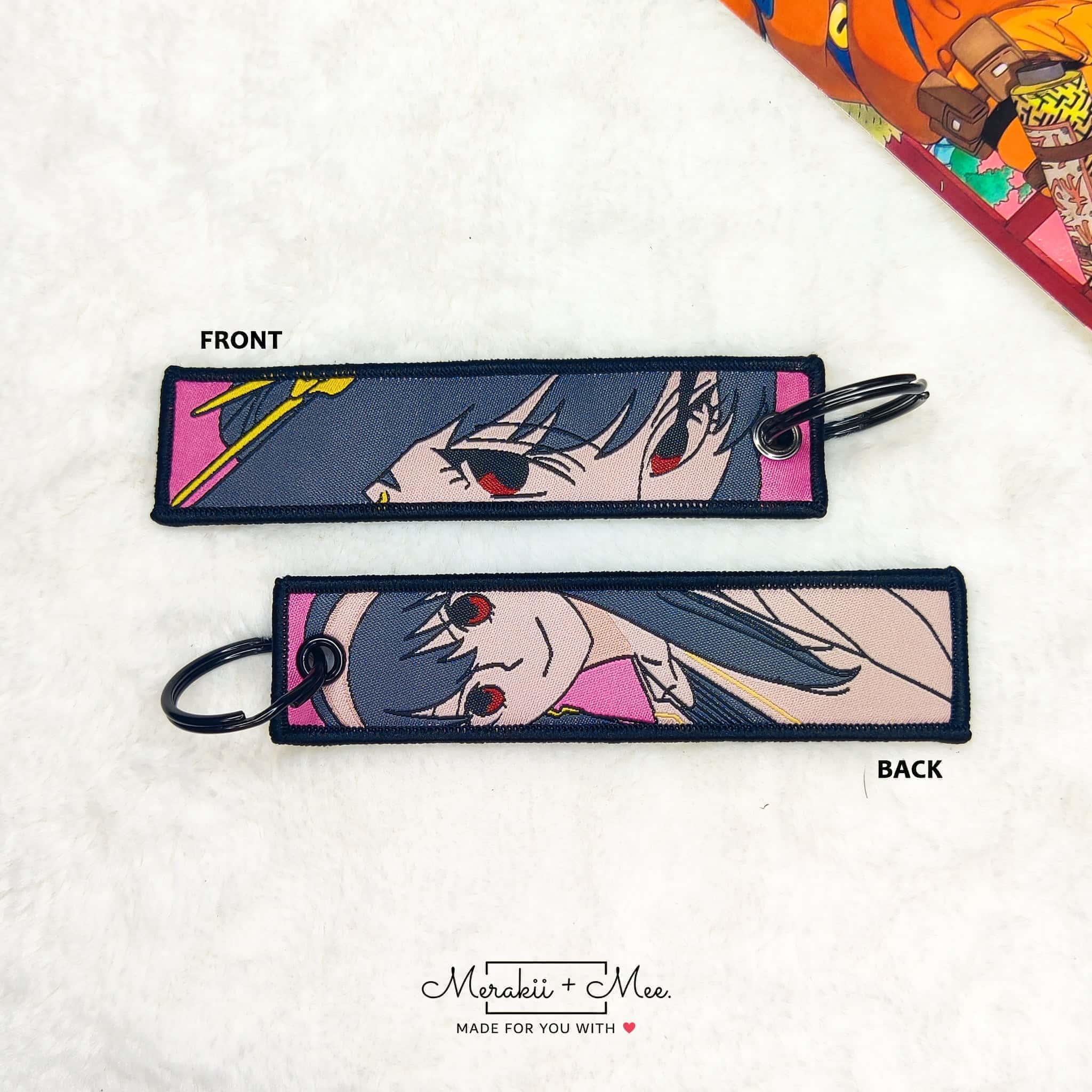 Japanese Anime Manga Series Inspired Fabric Keychain & Bagtags | Anime Merchandise - Image 6