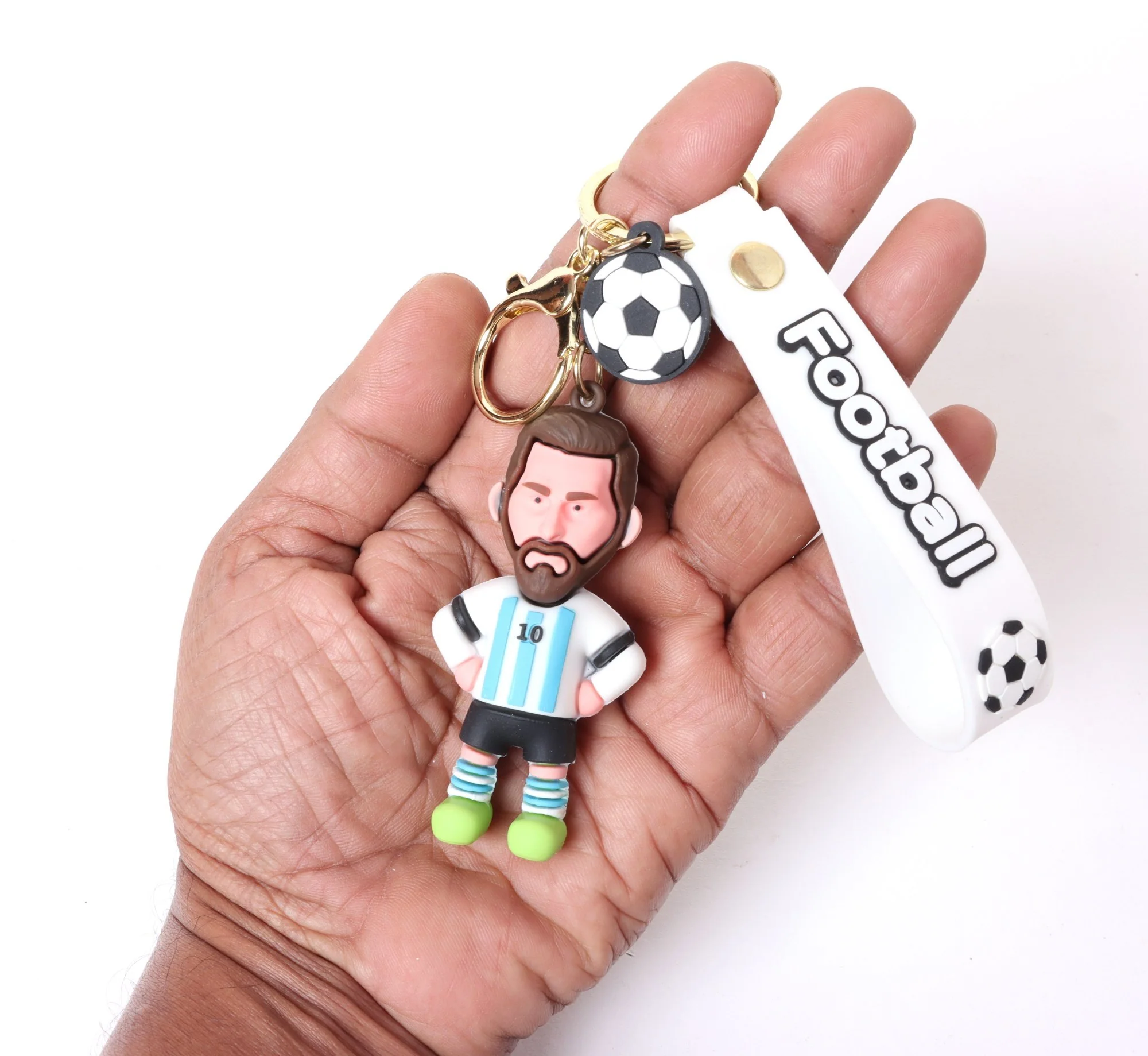 Lionel Messi Rubber Keychain - Image 3