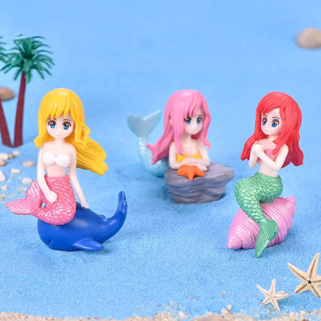 Little Mermaid Miniature Keychains | Adorable Mermaid Keychain - Image 5