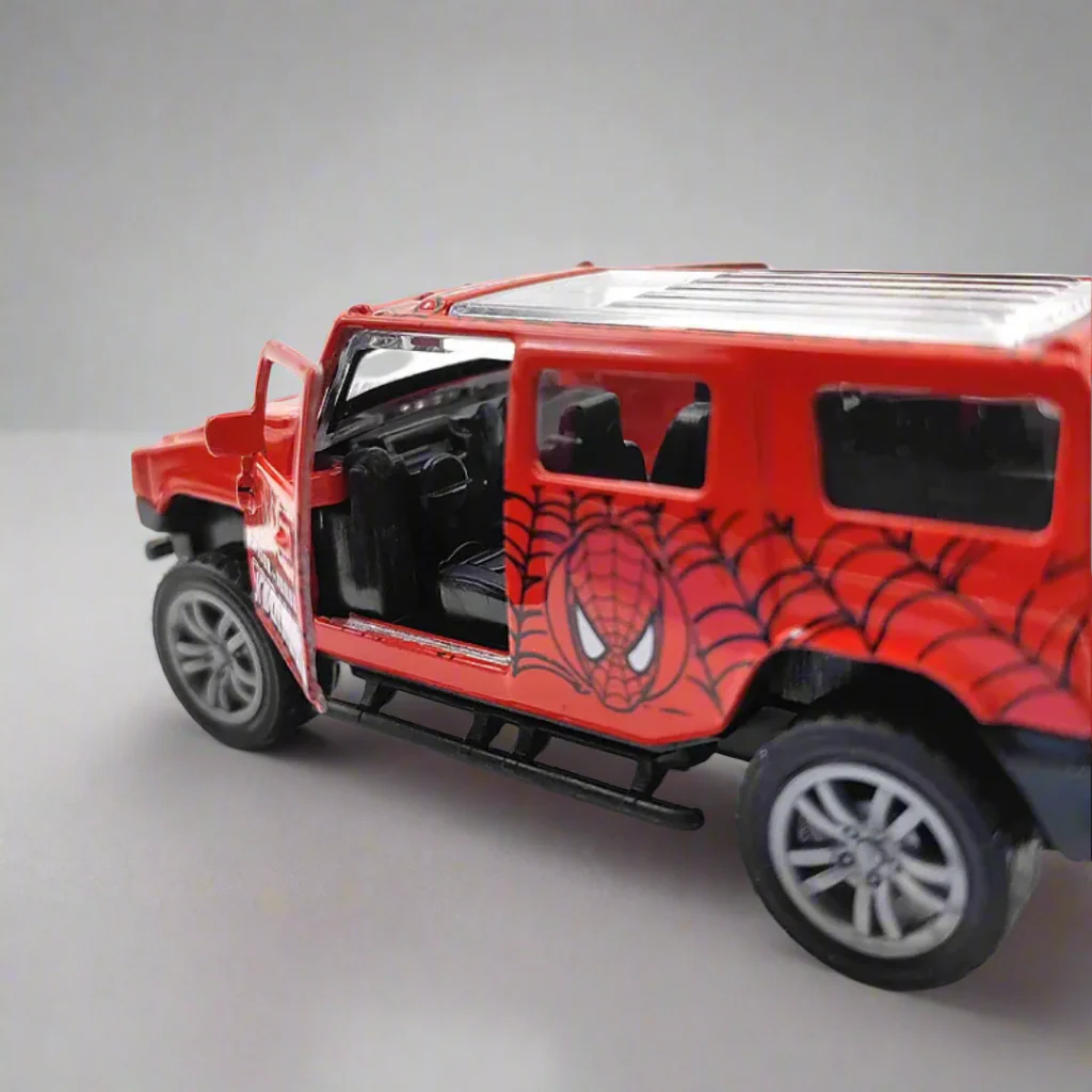 Marvel-Inspired Hummer Toy Car Keychain - Image 3