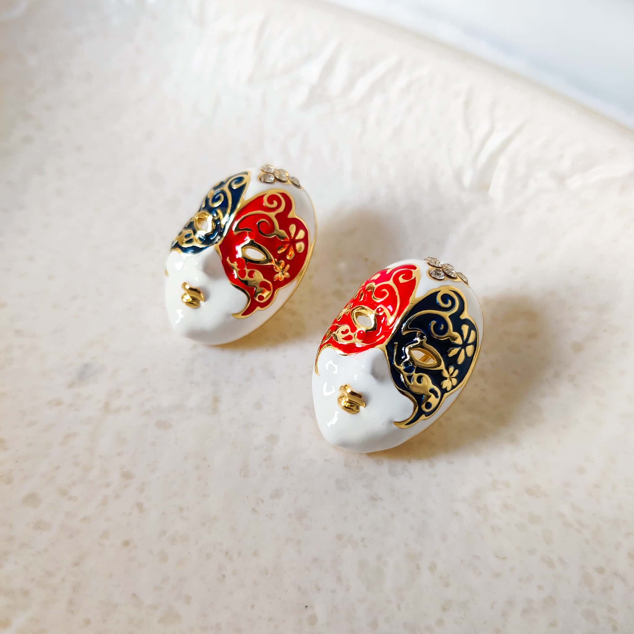 Masquerade Elegance Stud Earring - Image 6
