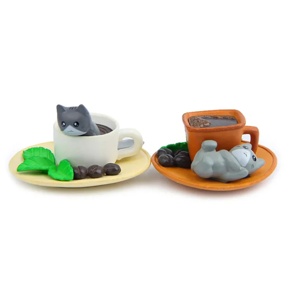 Meowccino Cat Coffee Doll Keyring - Image 5