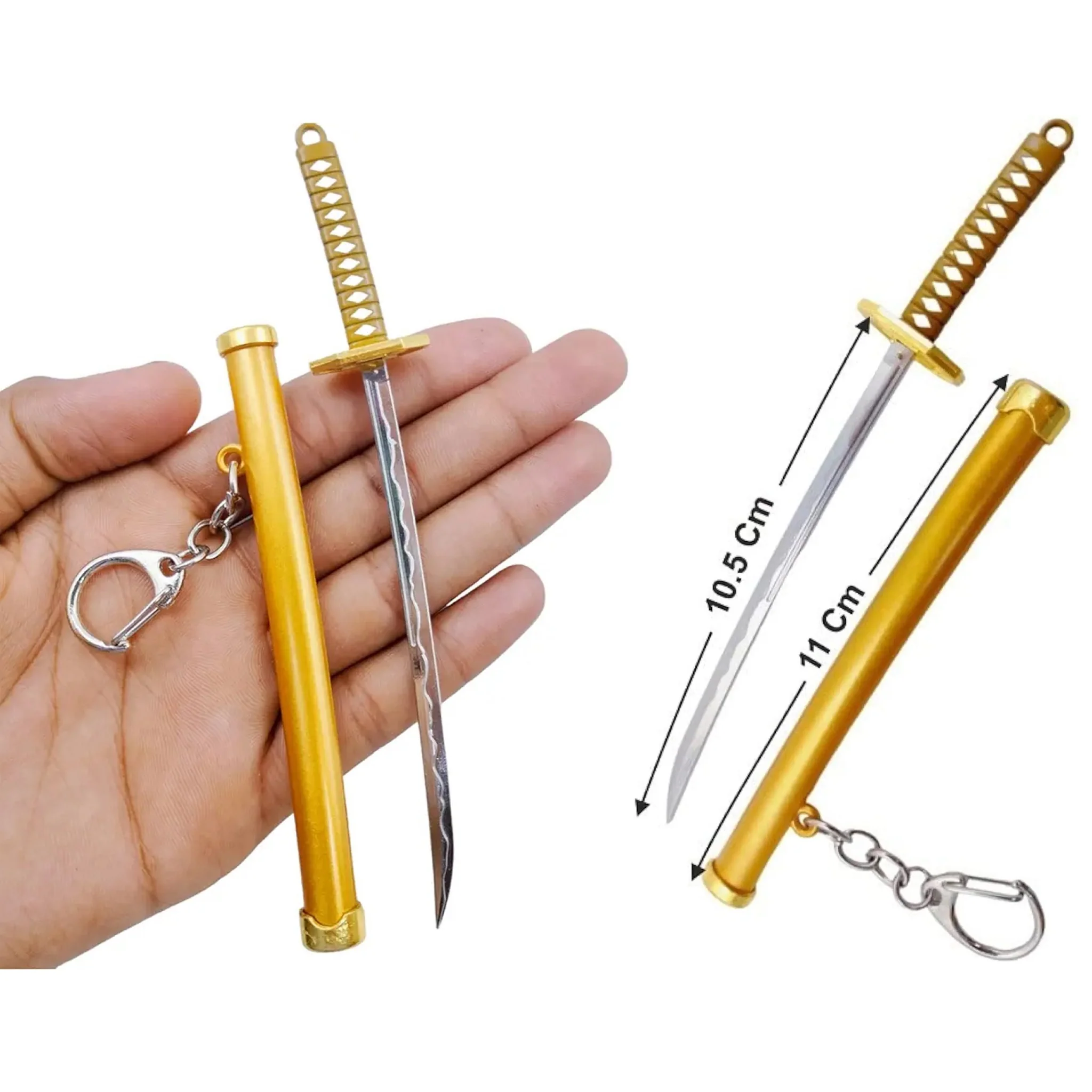 One Piece Katanas – New One Piece Keychain Roronoa Zoro Anime Sword Toy - Image 4