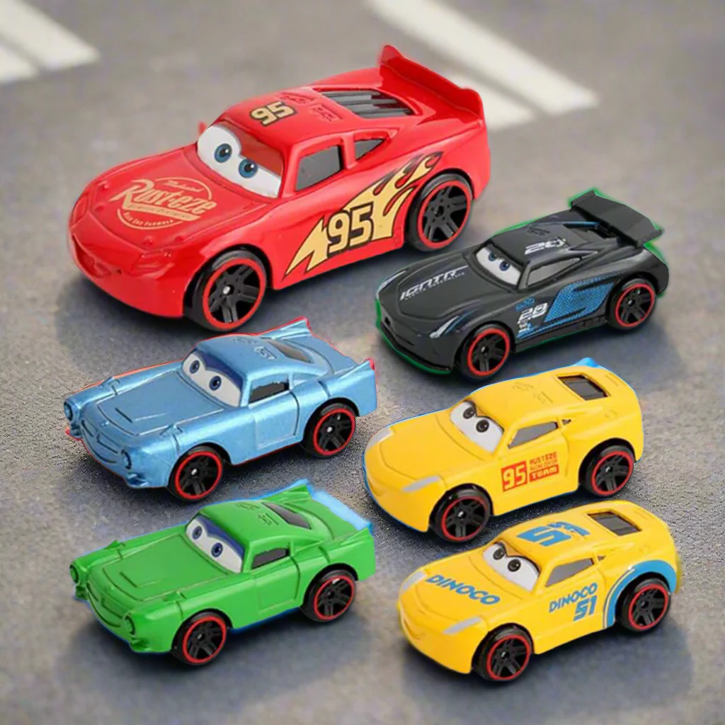 Pixar Cars Diecast Toy Car Keychain β Miniature Metal Car Keychain for Kids & Collectors