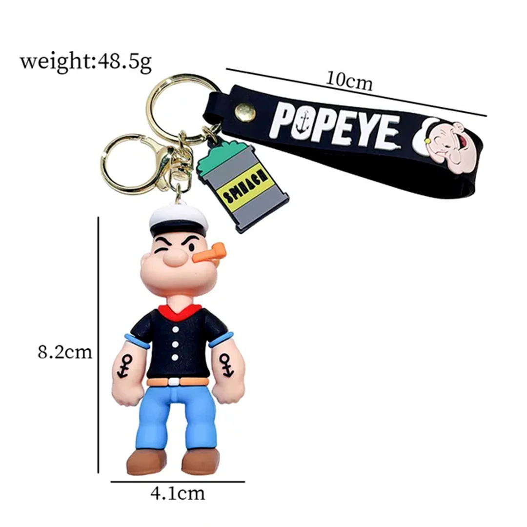 Popeye The Sailor Man Rubber Keychain - Get strong and stylish - Image 7
