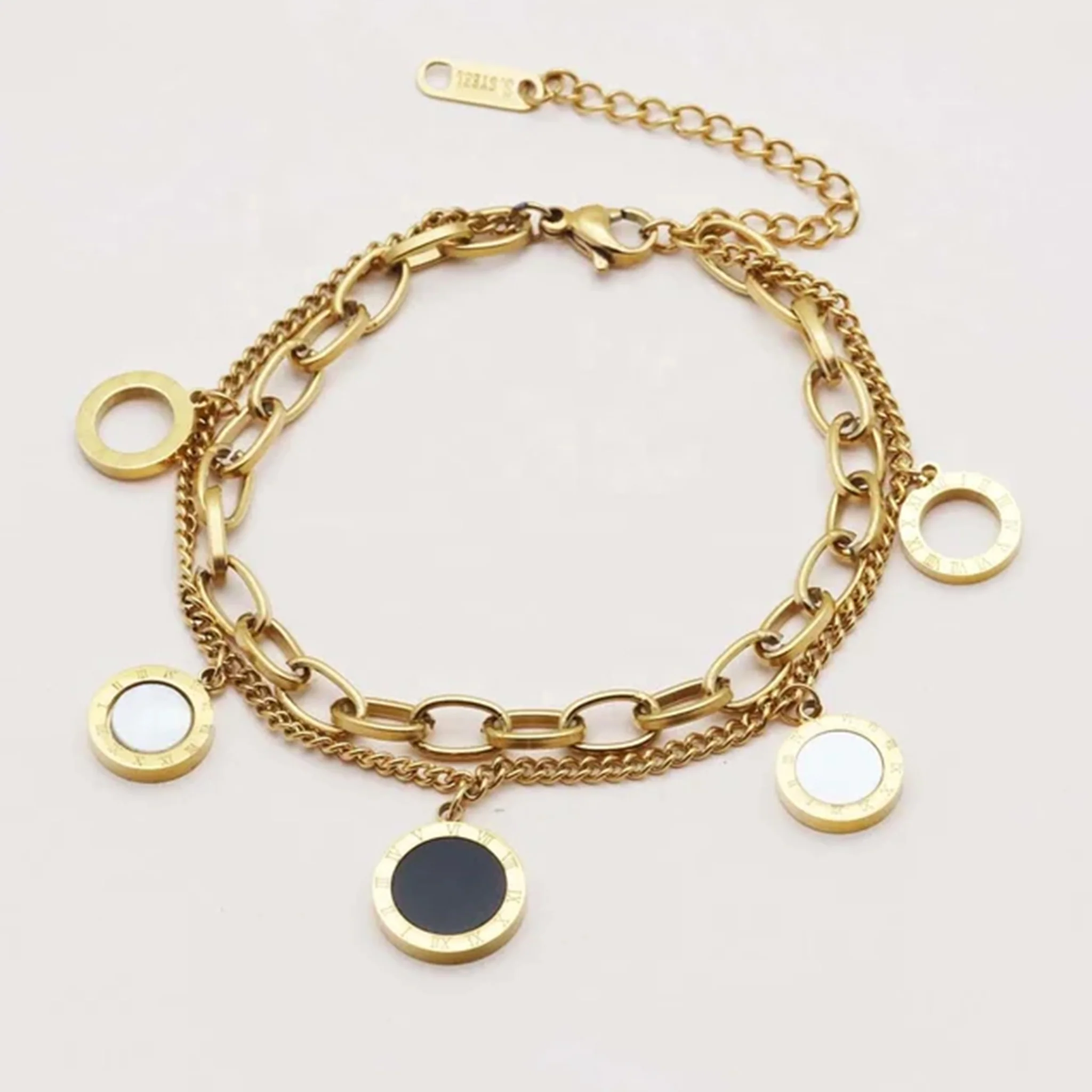 Roman Coin Reversible Bracelet - Image 3