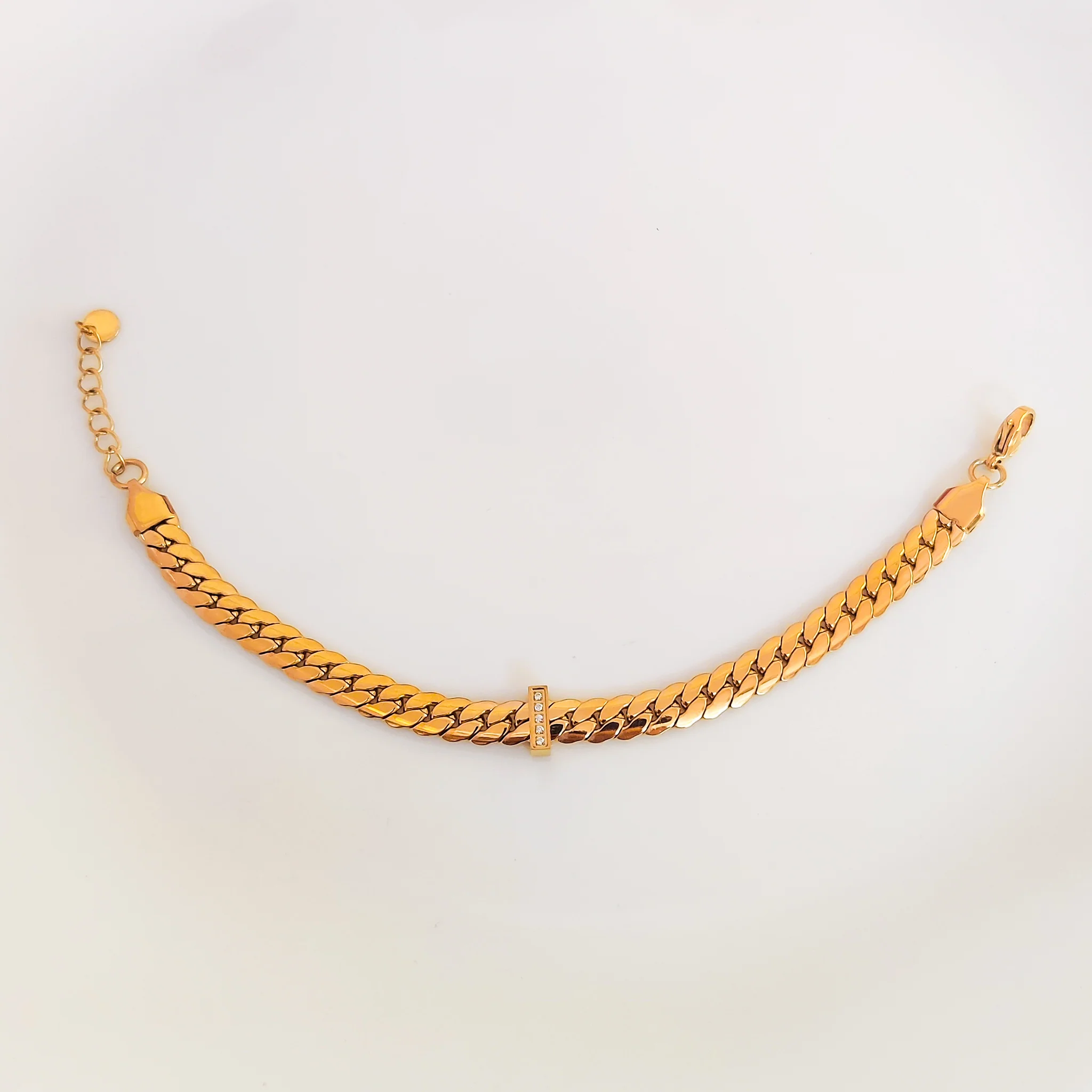 Strikgo Braided Gold Bracelet - Image 3