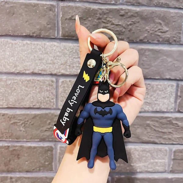 Superman-Batman 3D Keychain with Stap - Image 3