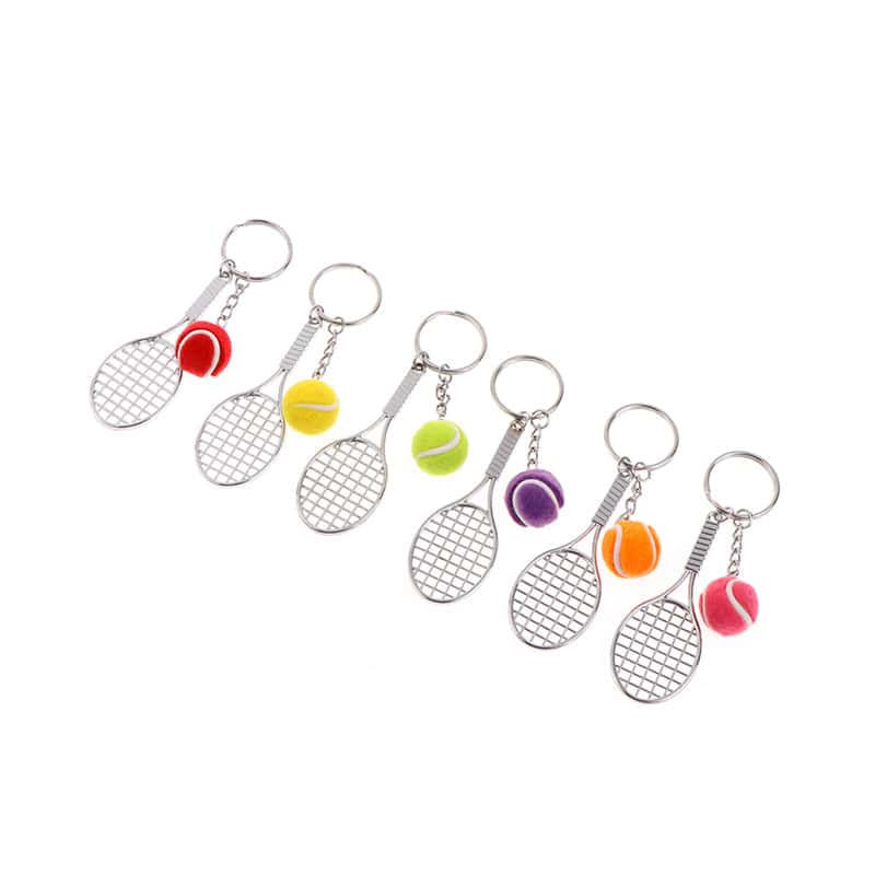 Tennis Racket & Ball Keychain - Image 6
