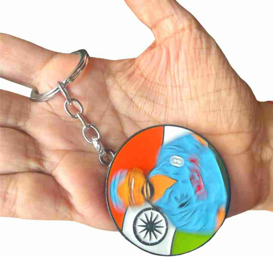 Virat Kohli Spinning Keychain - Iconic Cricket Legend - Image 2