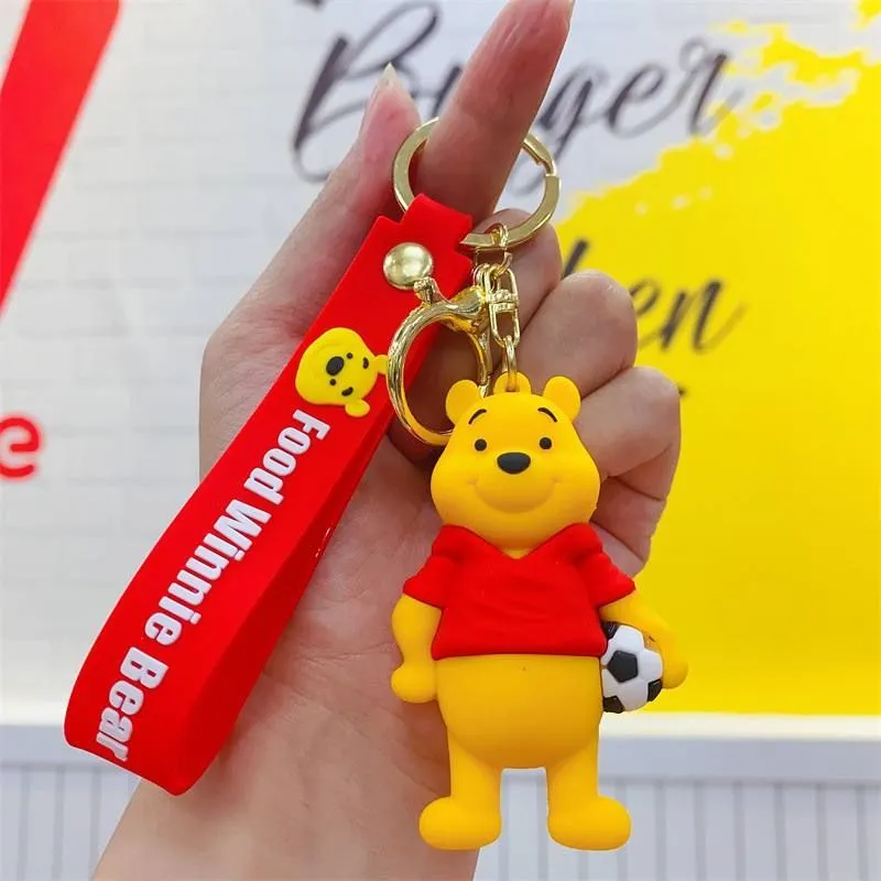 Winnie The Pooh - Classic Pooh Soccer Keyring